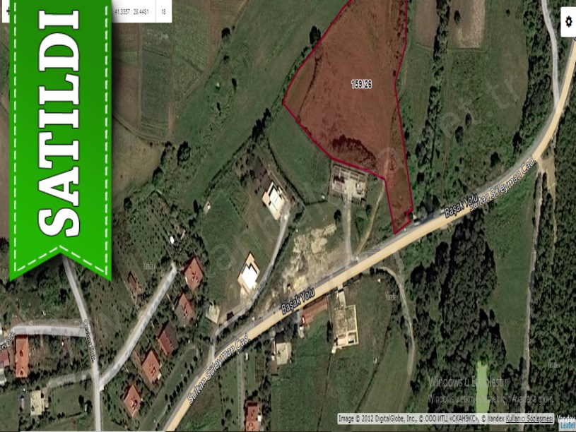 Çatalca Başakköy ,de Satılık Arsa 445 M2 Köye Yakın 