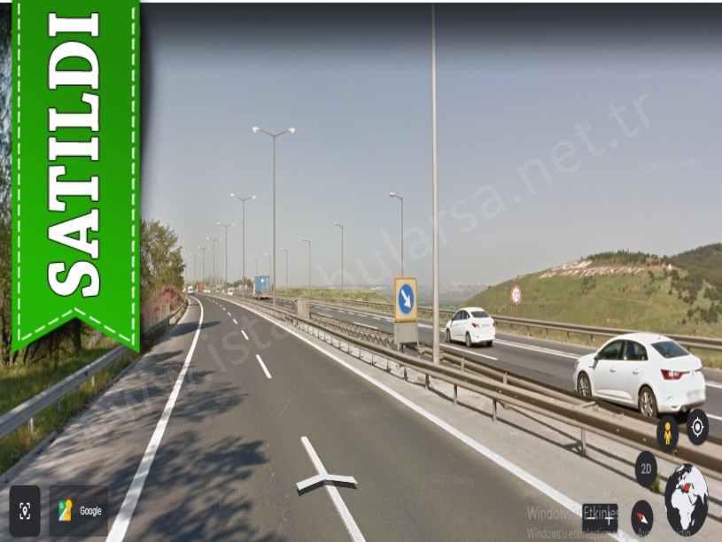 Çatalca Muratbey,de Satılık Arsa , 321 M2 Tem Otoyoluna Cephe