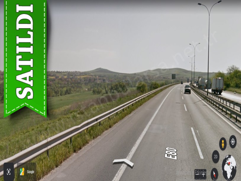 Çatalca Muratbey,de Satılık Arsa , 321 M2 Tem Otoyoluna Cephe