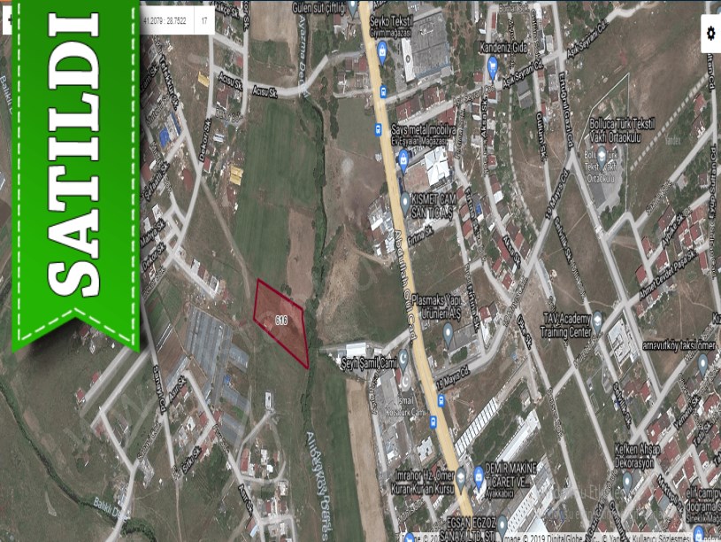 Arnavutköy İmrahorda Satılık Arsa , 316 M2 Hisseli İmarlı