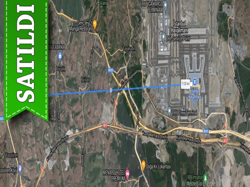 Arnavutköy Yassıören  Satılık Arsa , 518 M2 İmarlı Hisseli