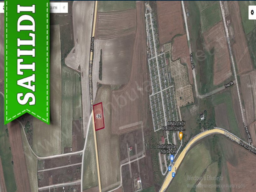 Arnavutköy Sazlıbosna Satılık Arsa , 312 m2 Hisseli İmarlı