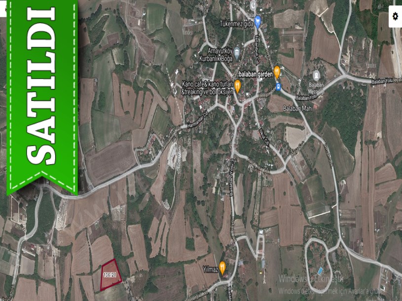 Arnavutköy Balabanda Satılık Arsa , 321 m2 Hisseli