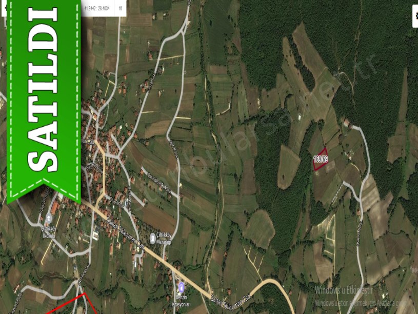 Çatalca Çiftlikköy,de Satılık Arsa , 315 M2 İmarlı Hisseli 
