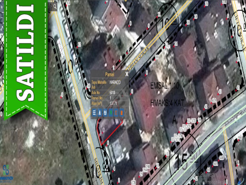 Arnavutköy Haraççıda Satılık Arsa , 137 M2  İmarlı Köşe Başı