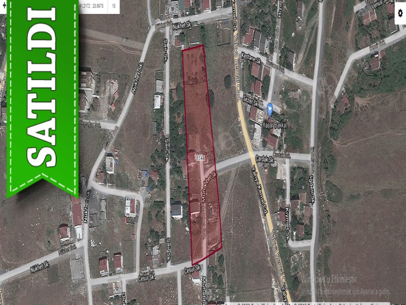 Arnavutköy Taşoluk Satılık Arsa , 164 M2 Hisseli İmarlı