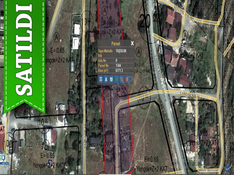 Arnavutköy Taşoluk Satılık Arsa , 164 M2 Hisseli İmarlı