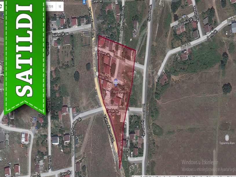 Arnavutköy Taşolukta Satılık Arsa , 153 m2 Cadde Cephe Hisseli