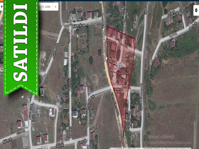 Arnavutköy Taşolukta Satılık Arsa , 153 m2 Cadde Cephe Hisseli