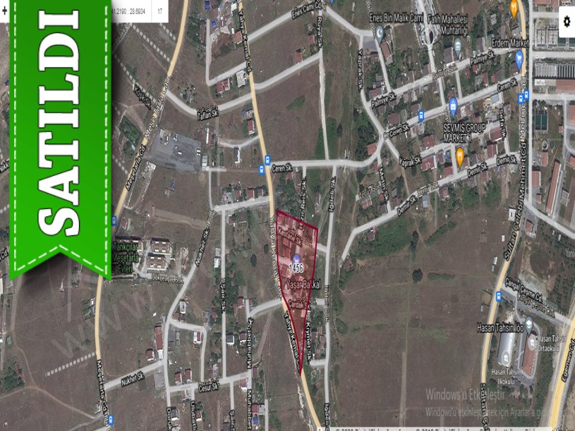 Arnavutköy Taşolukta Satılık Arsa , 153 m2 Cadde Cephe Hisseli
