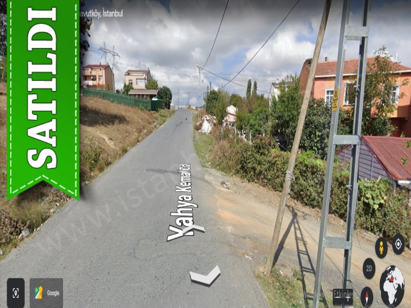 Arnavutköy Taşolukta Satılık Arsa , 153 m2 Cadde Cephe Hisseli