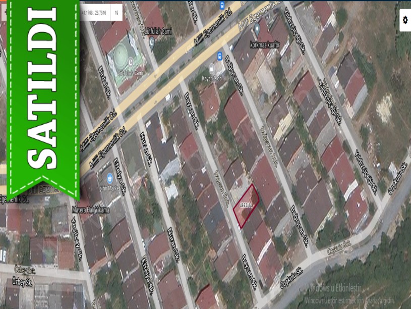 Arnavutköy Boğazköyde  Satılık Arsa , 162 M2 Konut imarlı Müstakil 