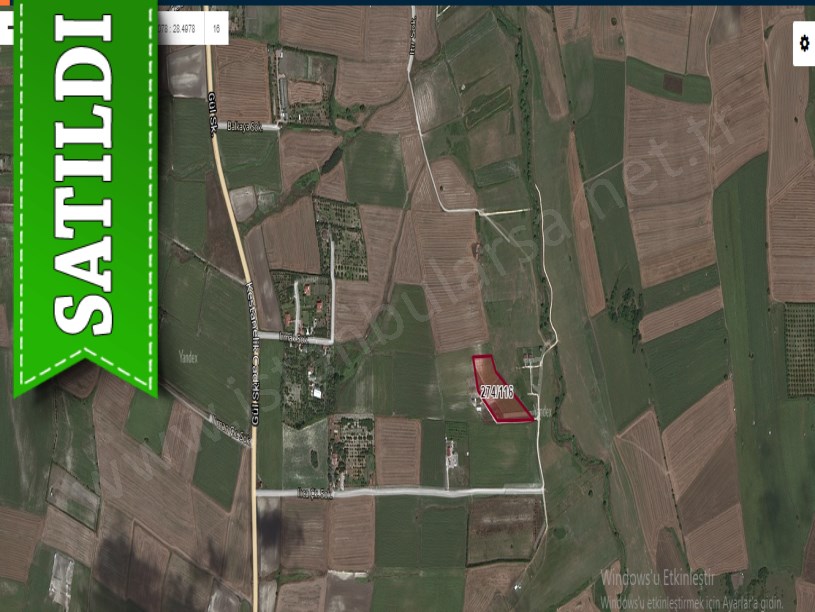 Çatalca Kestanelikte Satılık Arsa , 256 M2 Çaplı