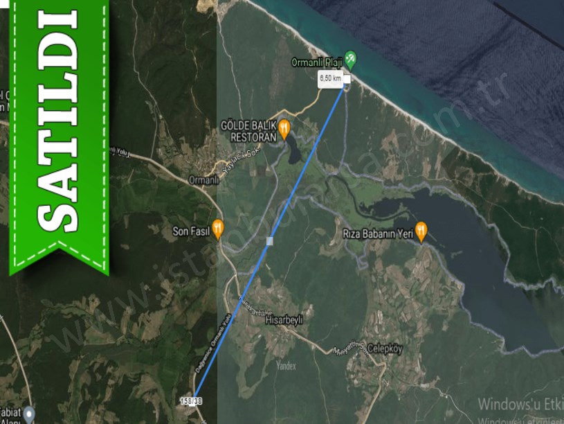 Çatalca Başakköyde Satılık Tarla , 5,570 m2 Tek Tapu Asfalt Cephe 
