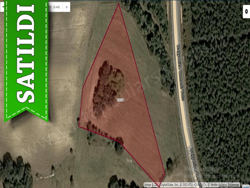 Çatalca Başakköyde Satılık Tarla , 5,570 m2 Tek Tapu Asfalt Cephe 