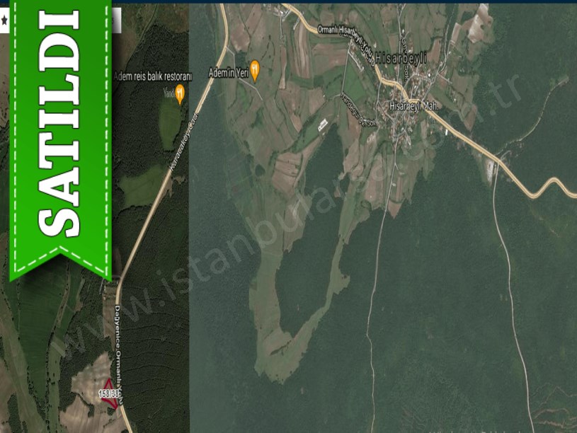 Çatalca Başakköyde Satılık Tarla , 5,570 m2 Tek Tapu Asfalt Cephe 