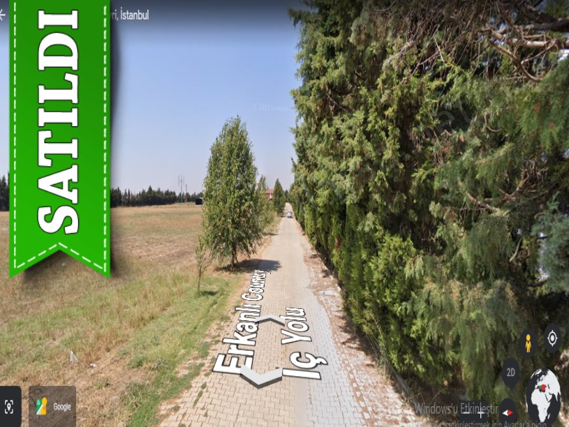 Çatalca Ovayenicede Satılık Arsa , 373 M2 Evlerin Yakını Muvafakatnameli