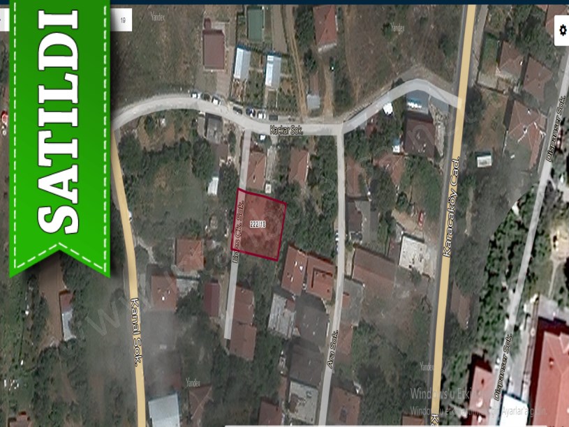 Çatalca Kestanelikte Satılık Arsa , 405 M2 Köy İçi İmarlı Arsa