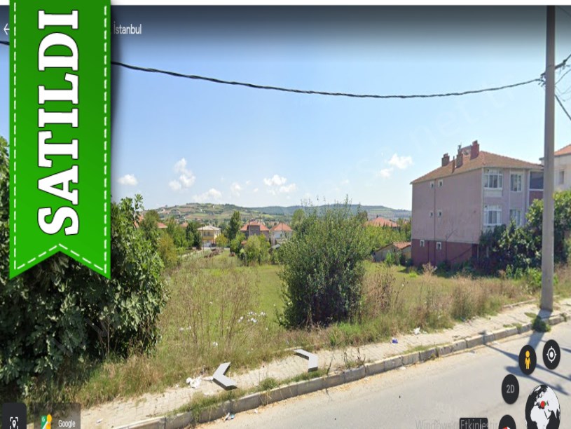 Çatalca Çanakçada Satılık Tarla , 396 M2 Müstakil Köy İçi 