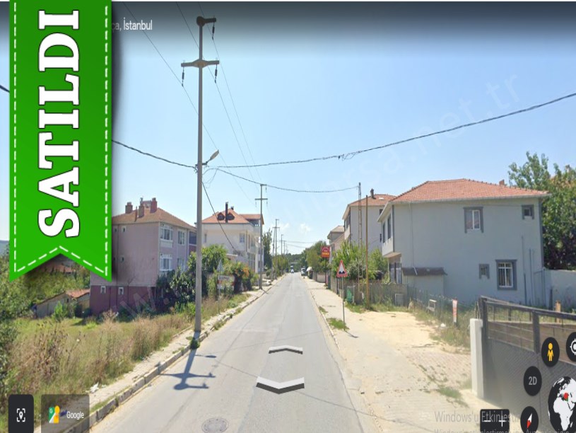 Çatalca Çanakçada Satılık Tarla , 396 M2 Müstakil Köy İçi 