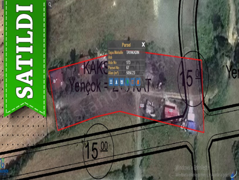 Arnavutköy Tayakadında Satılık Arsa , 159 m2 İmarlı Hisseli