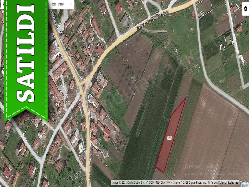 Tekirdağ Saray Çaylada Satılık Tarla , 2075 M2 Müstakil Köy Bitişiğinde