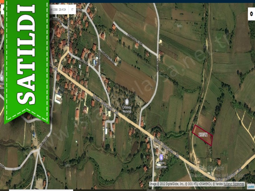 Çatalca Çiftlikköyde Satılık Arsa , 400 M2 Çaplı Çevrili