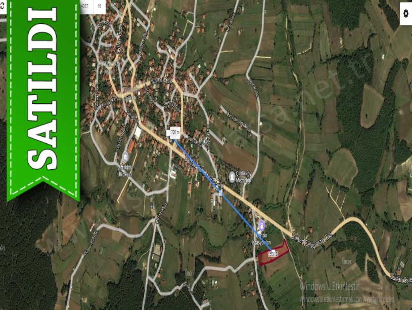 Çatalca Çiftlikköyde Satılık Arsa , 726 m2 Hisseli
