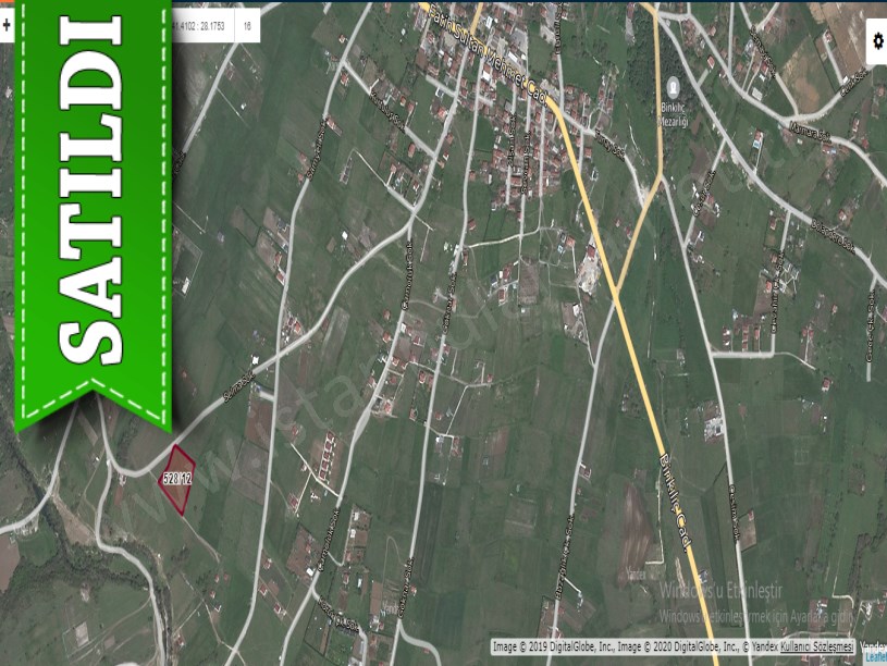 Çatalca Binkılıç,ta Satılık Arsa , 680 m2 Çaplı Çevrili 