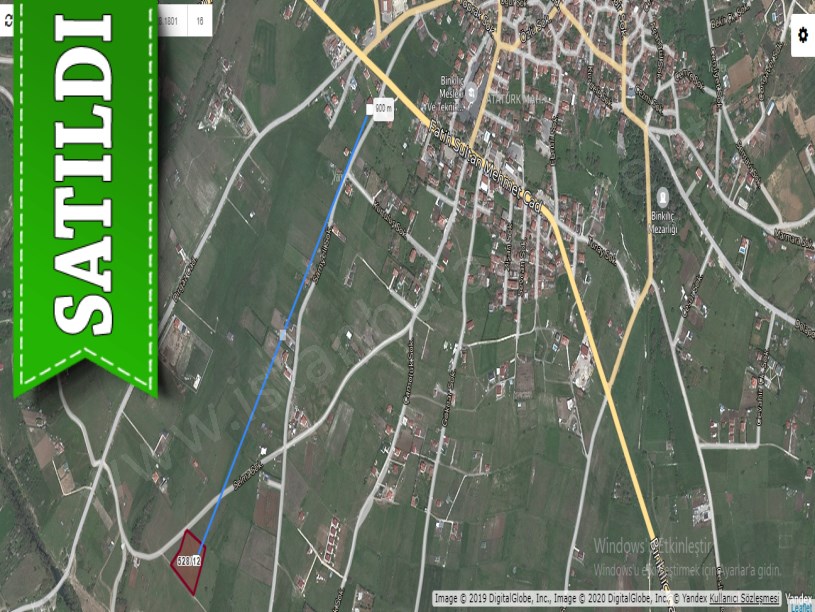 Çatalca Binkılıç,ta Satılık Arsa , 680 m2 Çaplı Çevrili 