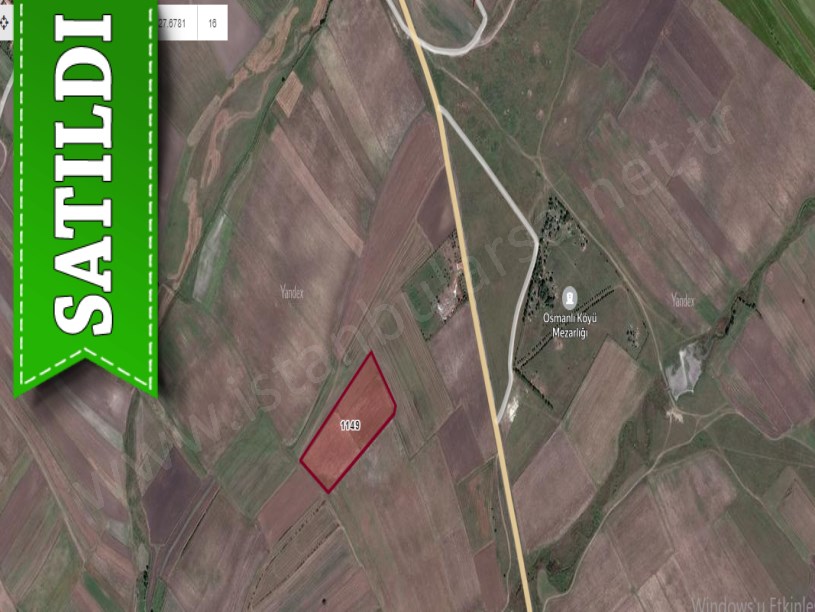 Tekirdağ Saray Osmanlıda Satılık Arsa , 353 m2 Hisseli