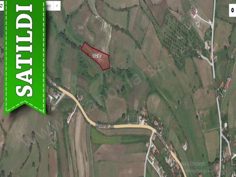 Çatalca Hisarbeylide Satılık Arsa , 300 m2 Çaplı
