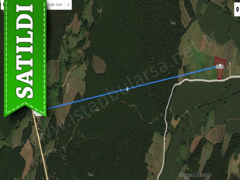 Çatalca Çiftlikköyde Satılık Arsa , 323 M2 Çevrili 