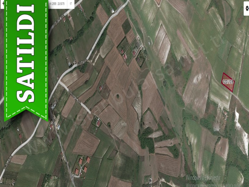 Çatalca Çanakça da Satılık Tarla , 1,611 M2 Müstakil 