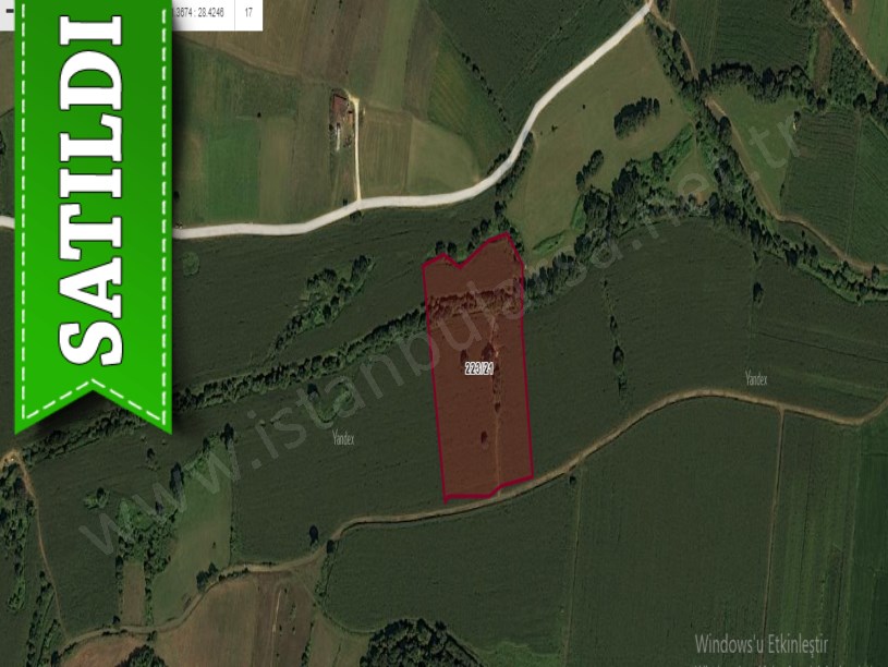 Çatalca Çiftlikköyde Satılık Arsa , 540 M2 Yolu Var