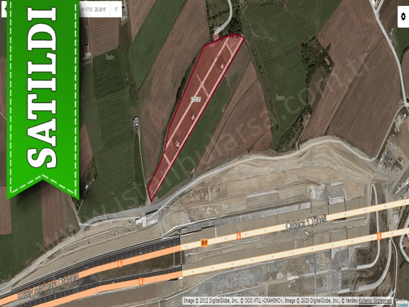 Çatalca İnceğizde Satılık Arsa , 500 m2 Hisseli 