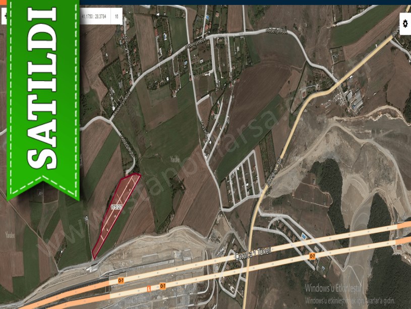 Çatalca İnceğizde Satılık Arsa , 500 m2 Hisseli 