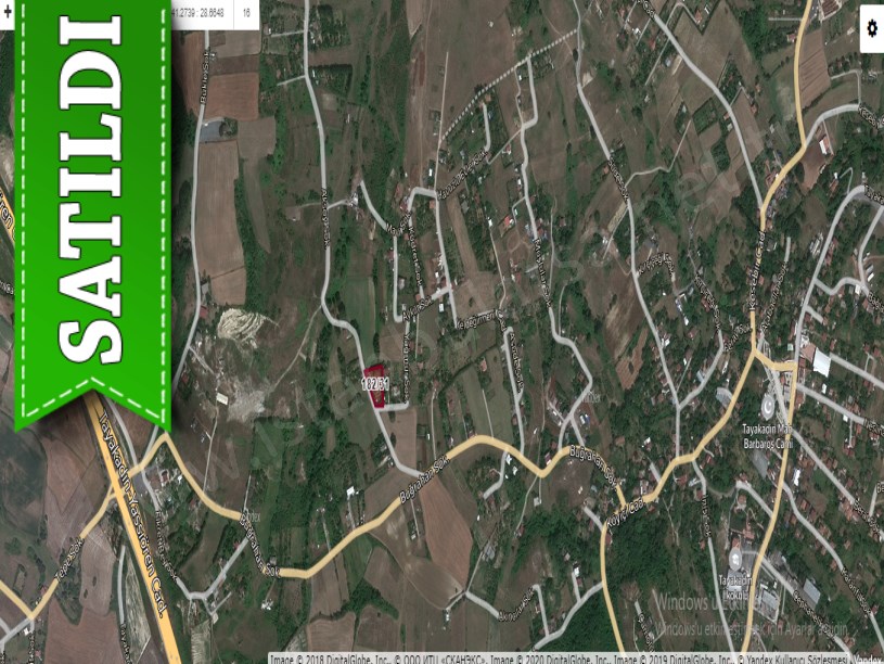 Arnavutköy Tayakadında Satılık Arsa , 653 M2 Çevrili