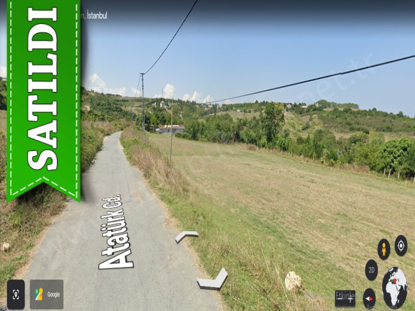 Arnavutköy Tayakadında Satılık Arsa , 653 M2 Çevrili
