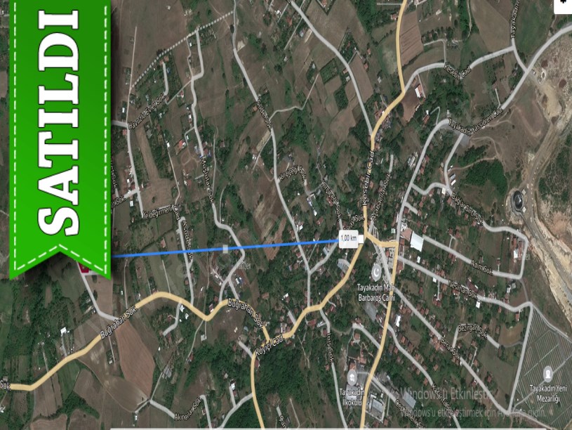 Arnavutköy Tayakadında Satılık Arsa , 653 M2 Çevrili
