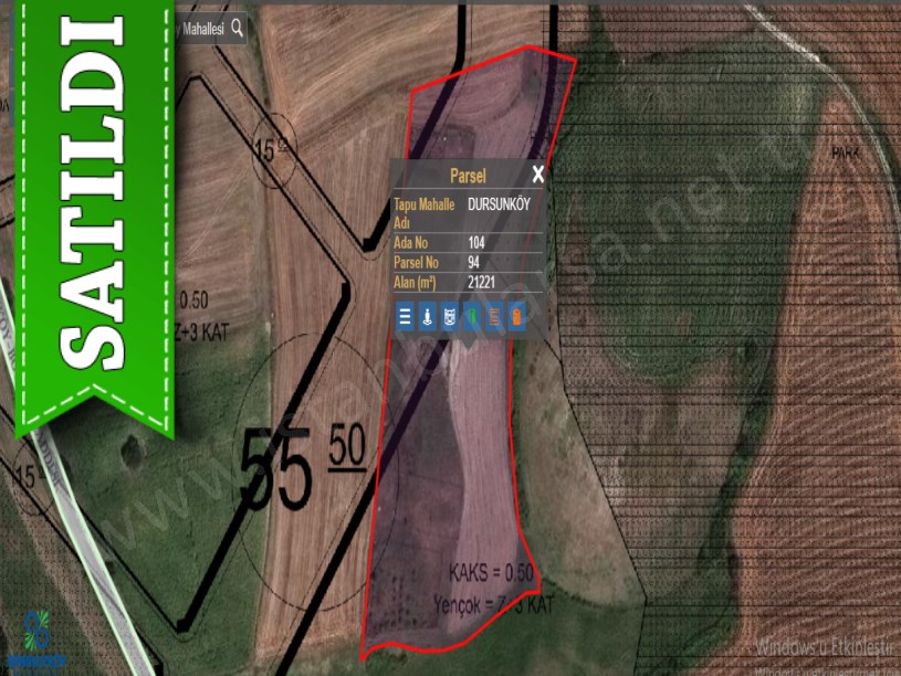 Arnavutköy Dursunköyde Satılık Arsa , 242 m2 Hisseli İmarlı