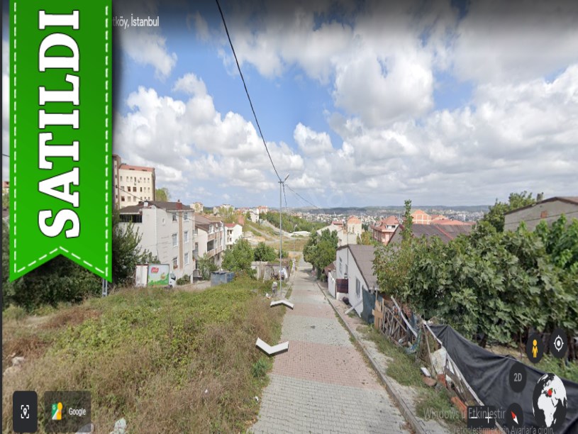 Arnavutköy Yavuzselim Mah Satılık Arsa , 278 m2 Çift Dairelik Tek Tapu