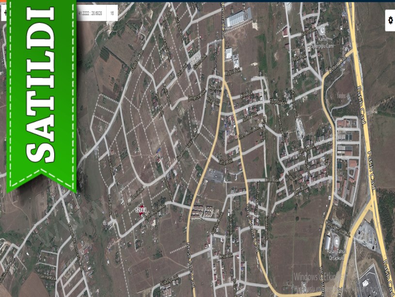 Arnavutköy Tayakadın Türkköşede Satılık Arsa , 583 M2 Müstakil İmarlı