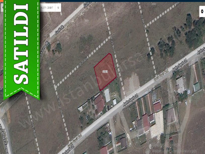 Arnavutköy Tayakadın Türkköşede Satılık Arsa , 583 M2 Müstakil İmarlı