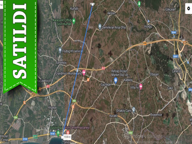 Silivri Kurfallıda Satılık Arsa , 650 m2 Hisseli 