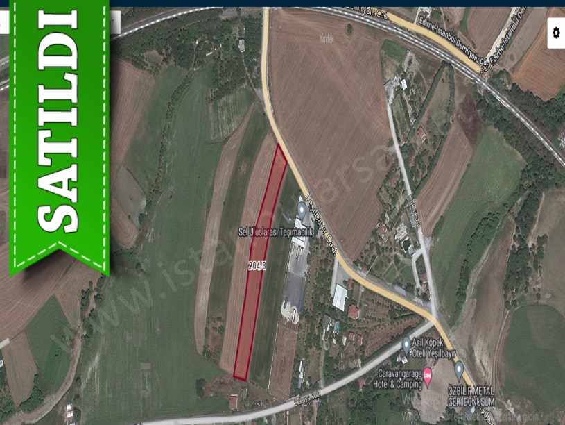 Arnavutköy Yeşilbayırda Satılık Arsa , 603 m2 Hisseli 