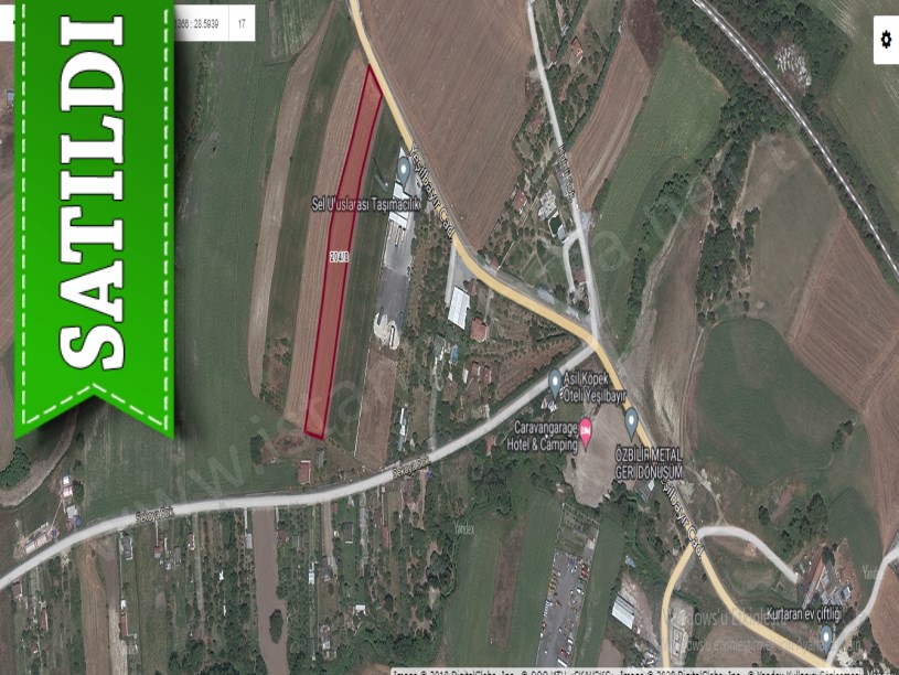 Arnavutköy Yeşilbayırda Satılık Arsa , 603 m2 Hisseli 