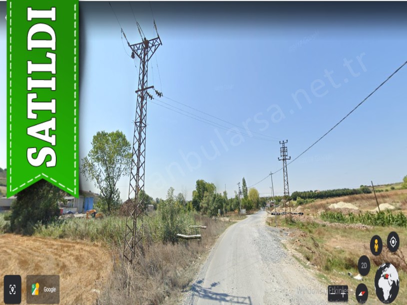 Arnavutköy Yeşilbayırda Satılık Arsa , 603 m2 Hisseli 