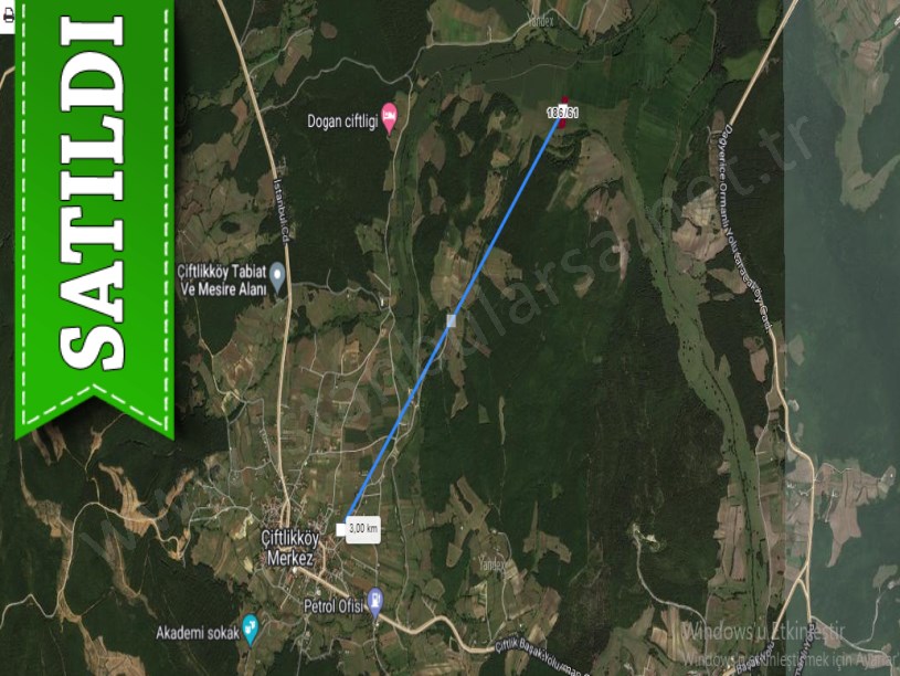 Çatalca Çiftlikköyde Satılık Arsa , 383 m2 Hisseli 