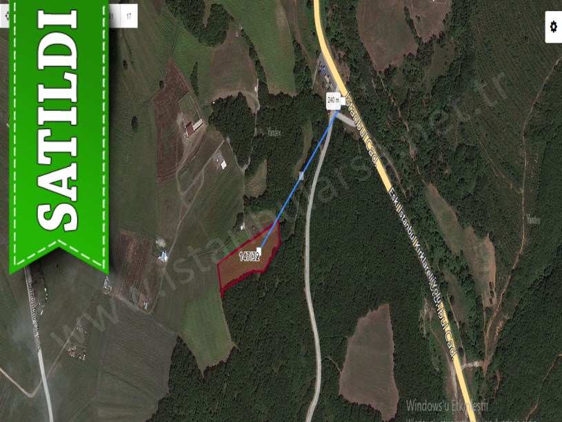 Çatalca Akalan,da Satılık Arsa , 363 m2  Çaplı 